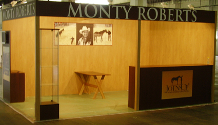 Monty Roberts stand